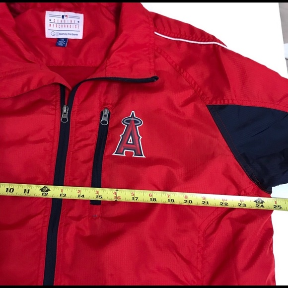 Los Angeles Angels Jacket Red Size Large - Picture 5 of 5